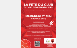 Fête du club HBC Teyran-Beaulieu